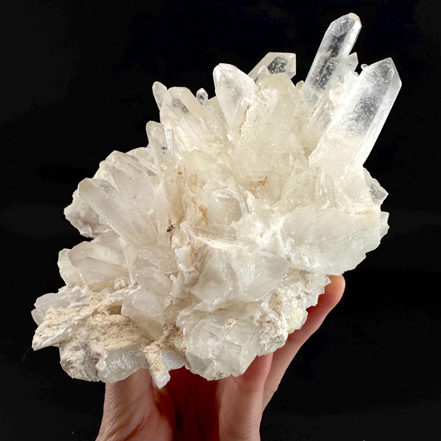 Natural Quartz Crystal Cluster | raw mineral specimen