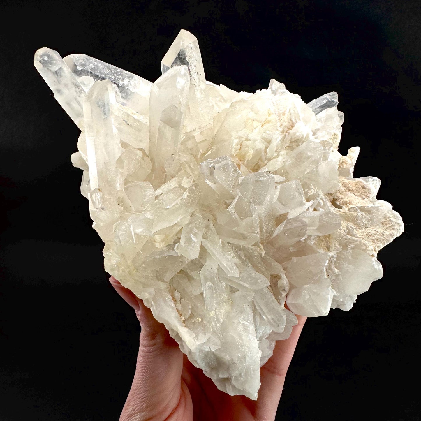 Natural Quartz Crystal Cluster | raw mineral specimen