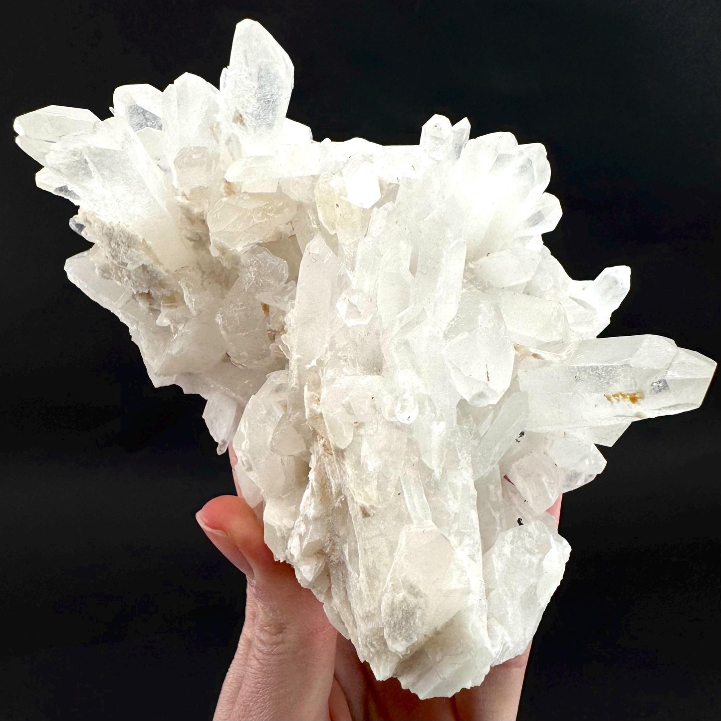 Natural Quartz Crystal Cluster | raw mineral specimen