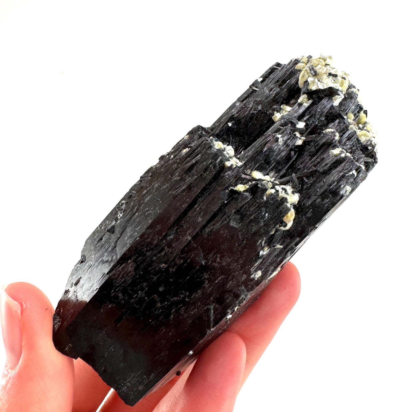 Black Tourmaline Cluster | high quality raw black tourmaline crystal, protection stone