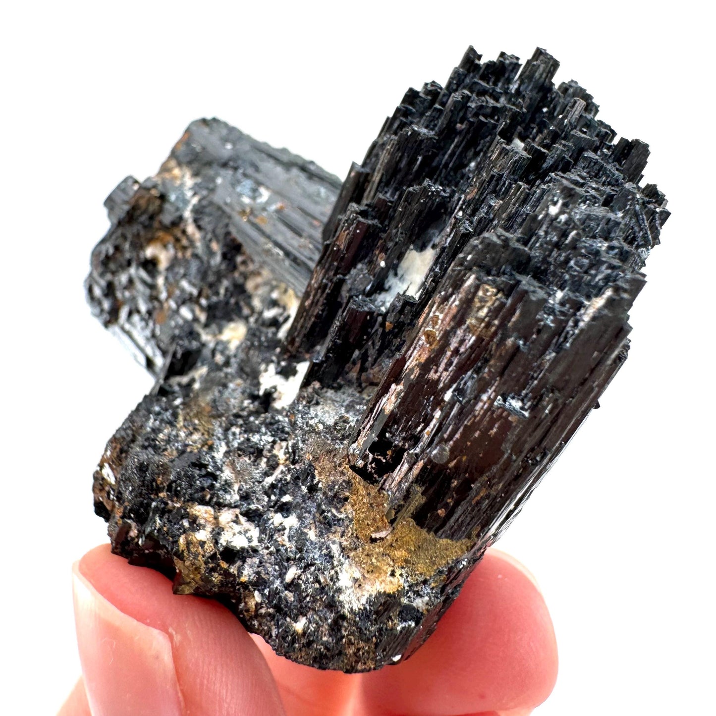 Black Tourmaline Crystal Cluster | Namibian Protection Stone
