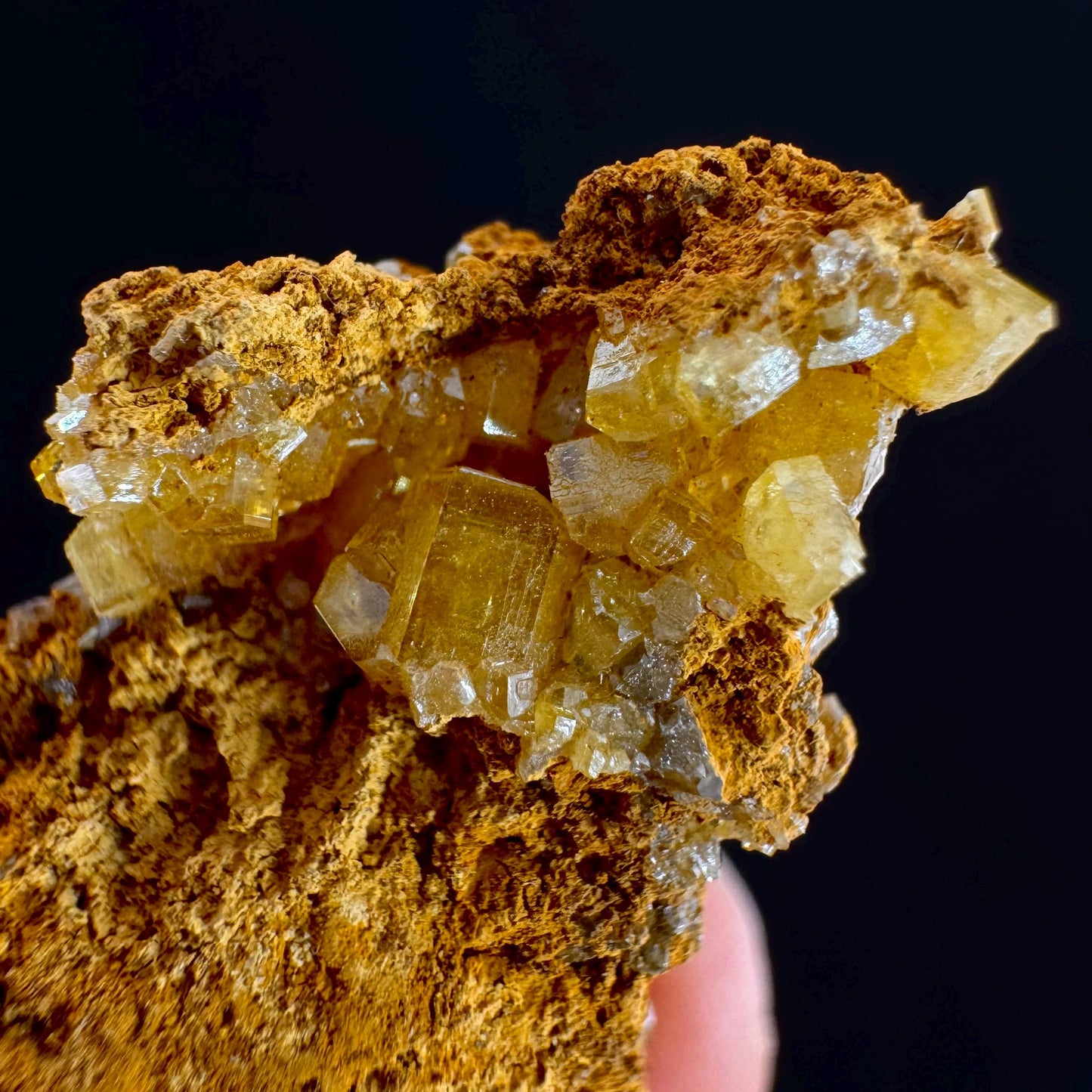 Mimetite Mineral Specimen | Rare Yellow Crystal from Thailand