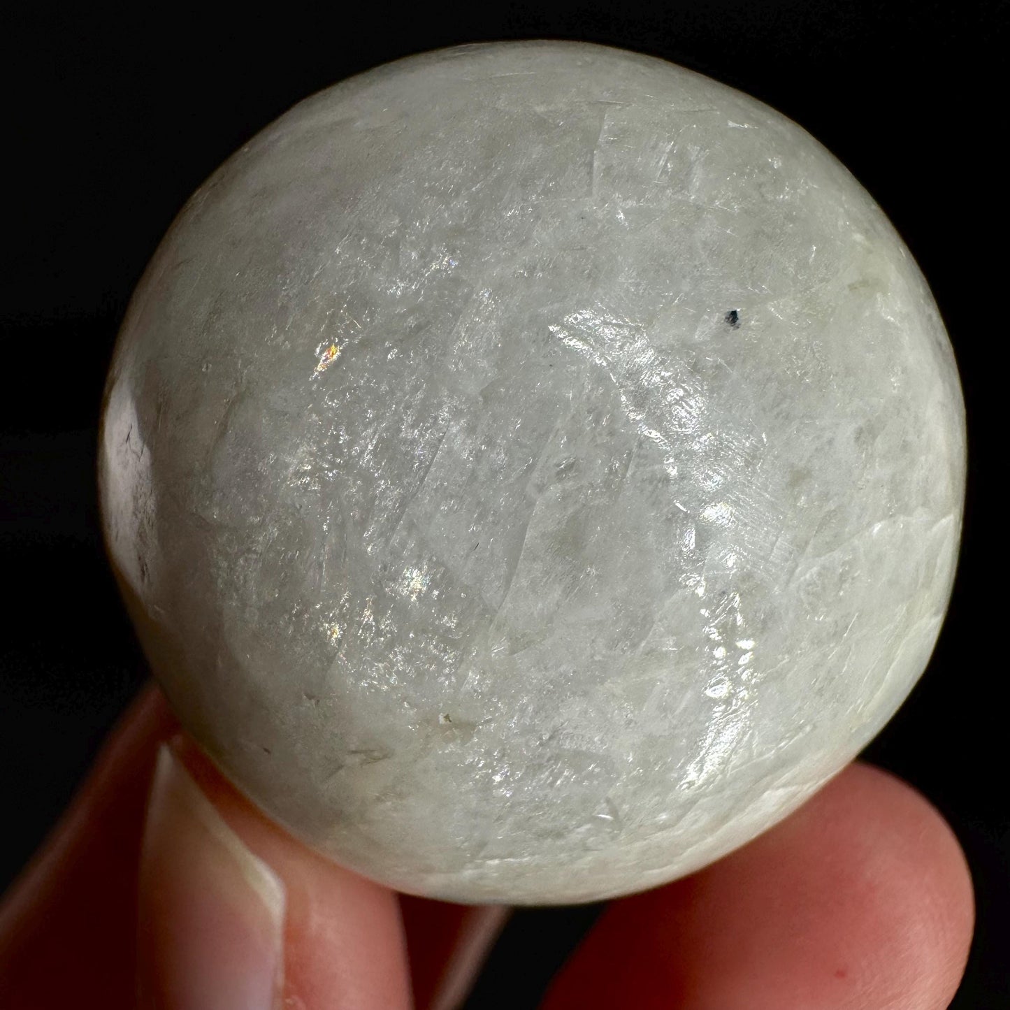Moonstone Sphere | Blue Flash Feldspar Crystal Ball