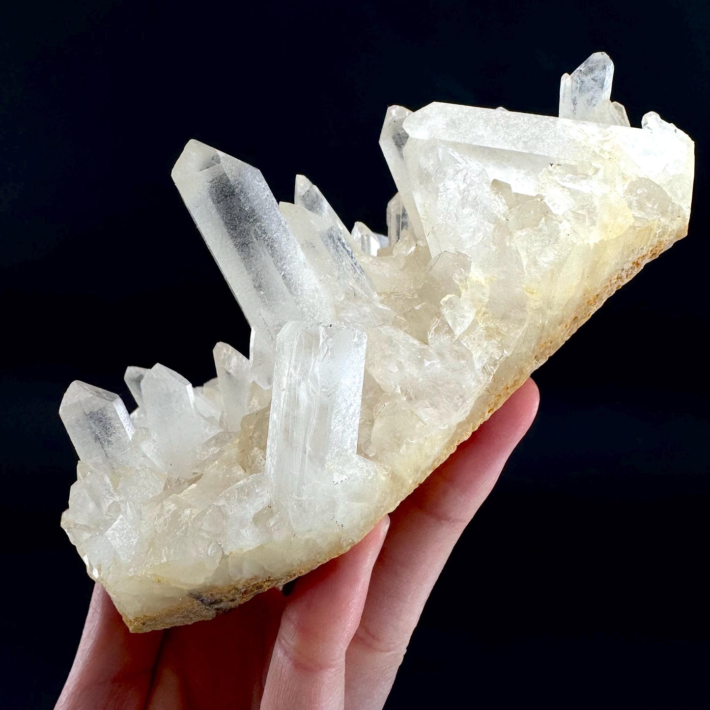 Natural Quartz Crystal Cluster | raw mineral specimen