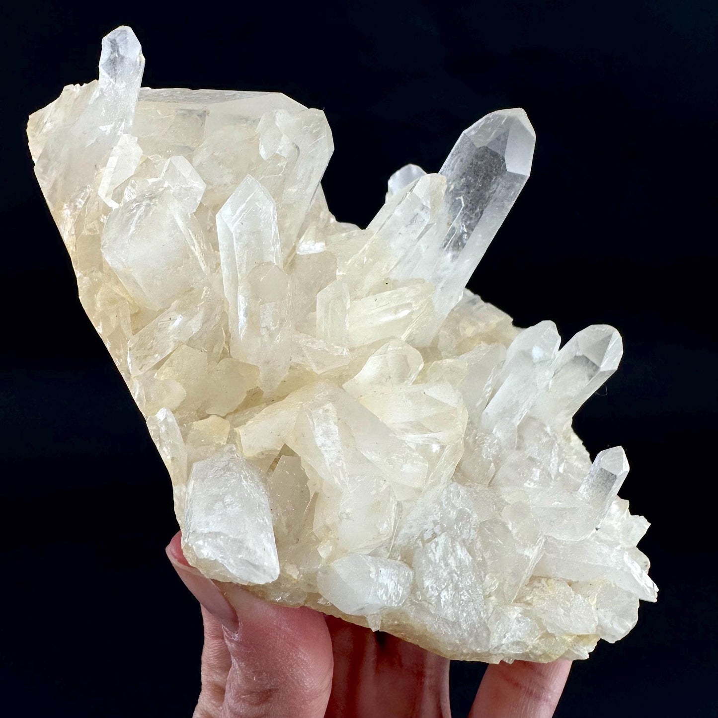 Natural Quartz Crystal Cluster | raw mineral specimen