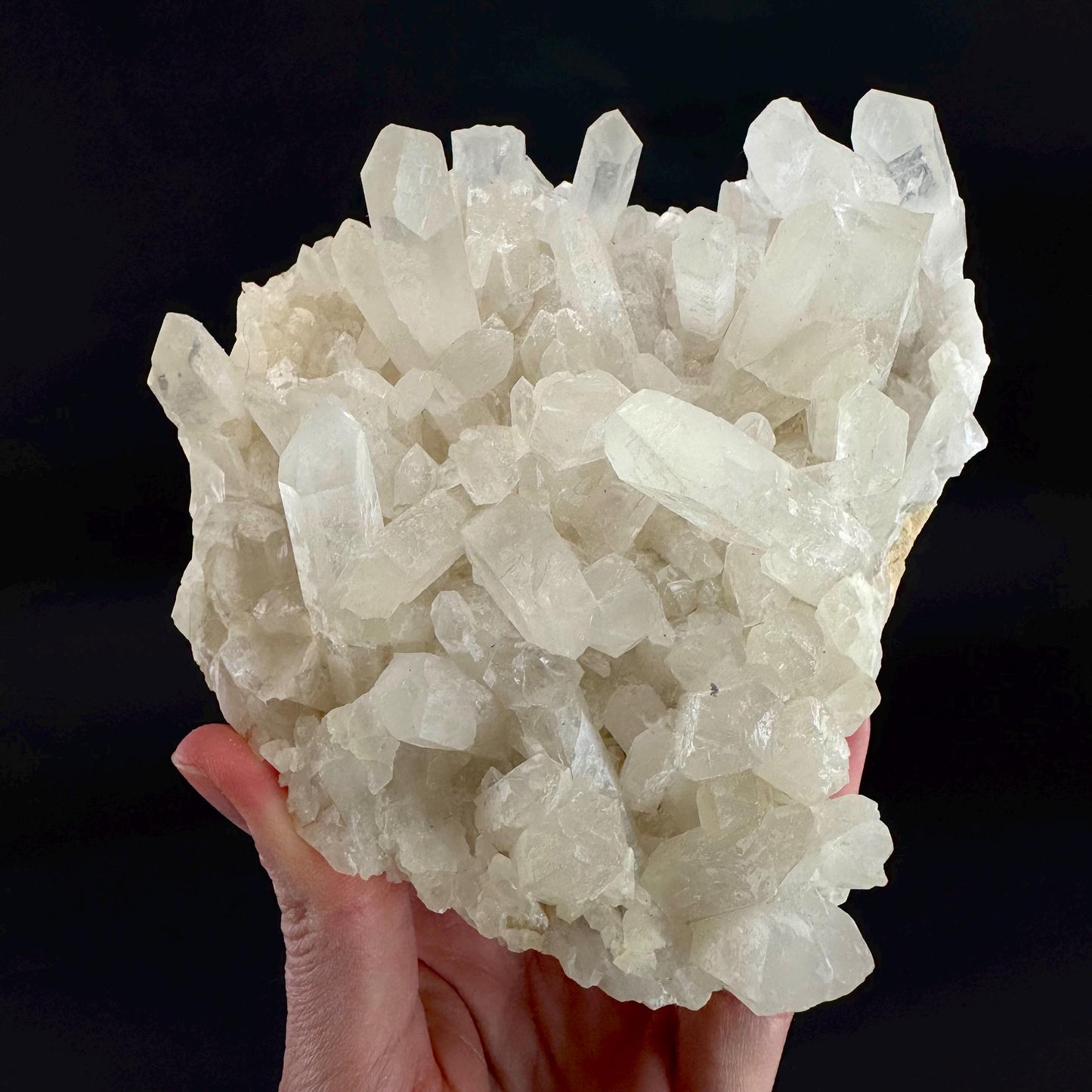 Natural Quartz Crystal Cluster | raw mineral specimen