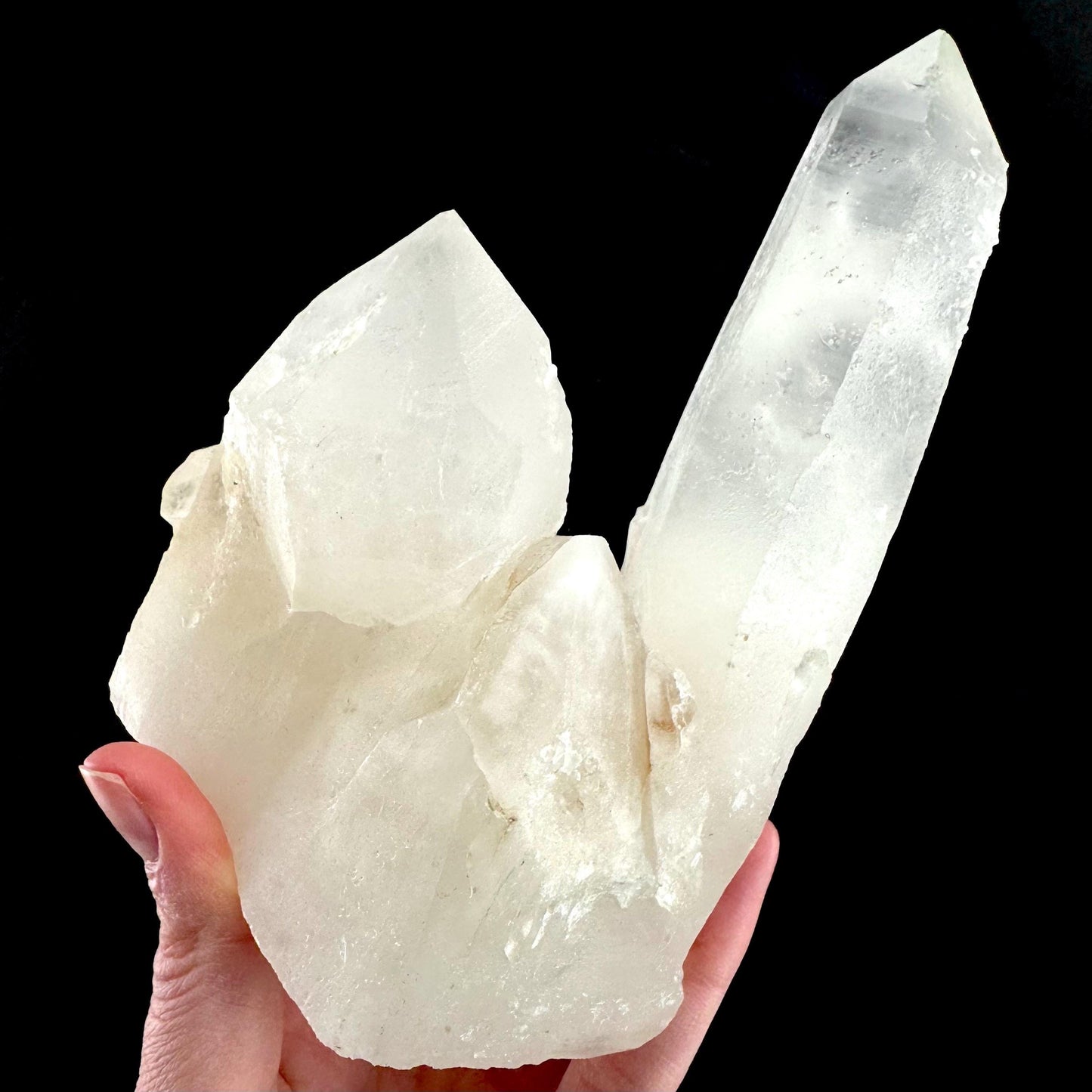 Natural Quartz Crystal Cluster | raw mineral specimen