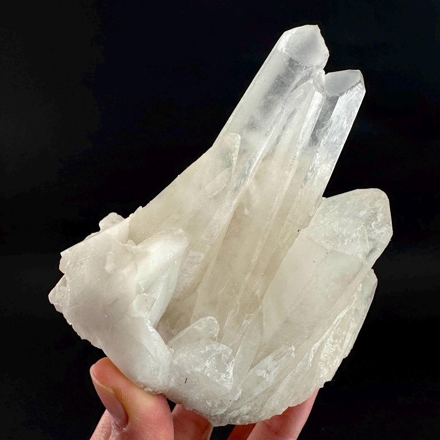 Natural Quartz Crystal Cluster | raw mineral specimen