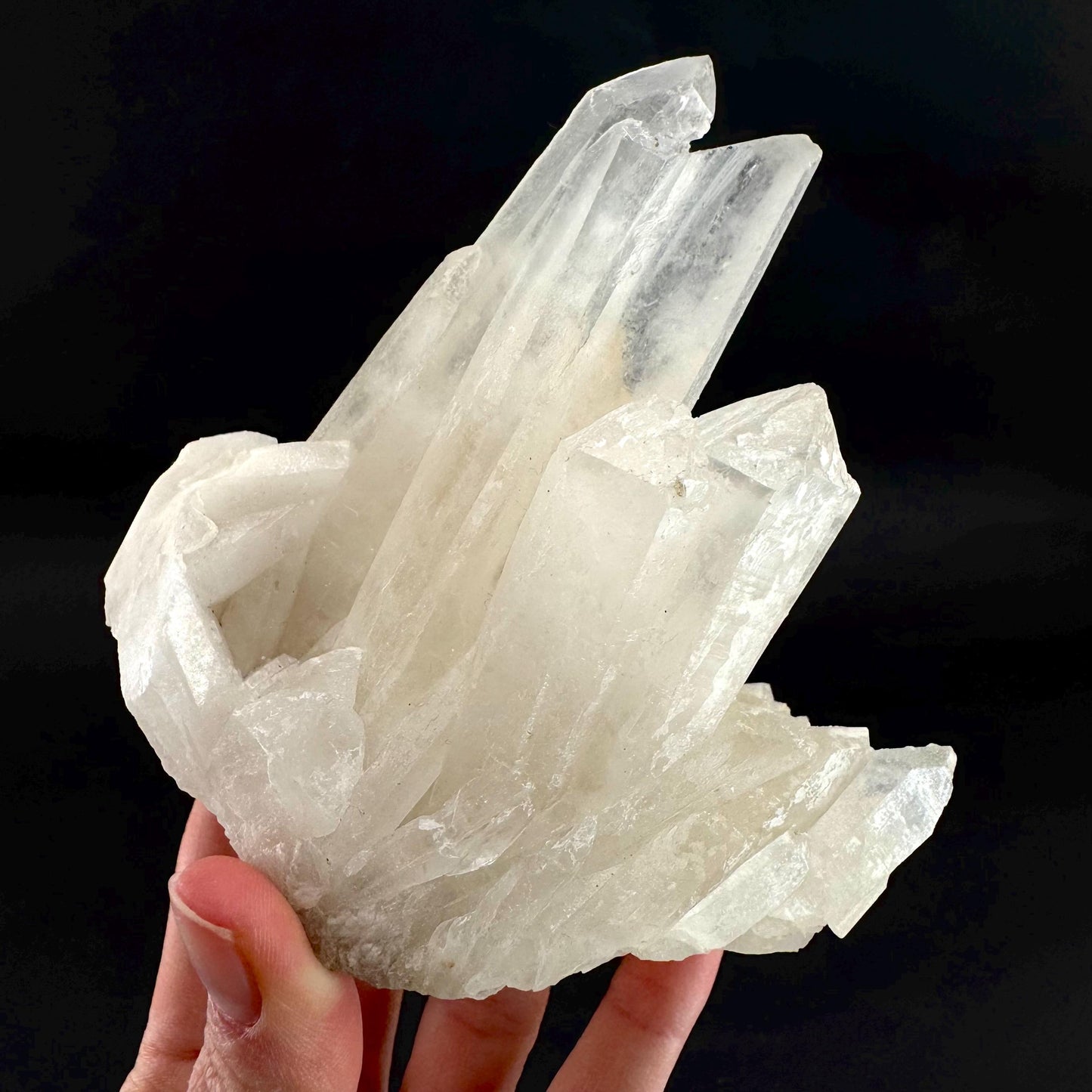 Natural Quartz Crystal Cluster | raw mineral specimen