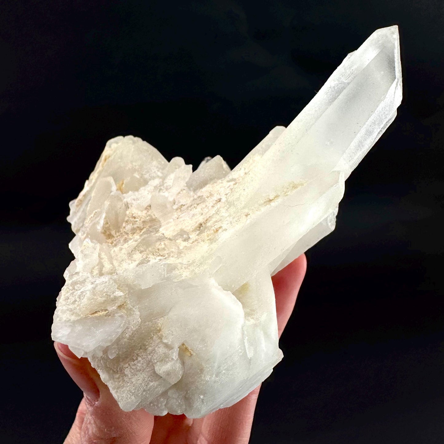 Natural Quartz Crystal Cluster | raw mineral specimen