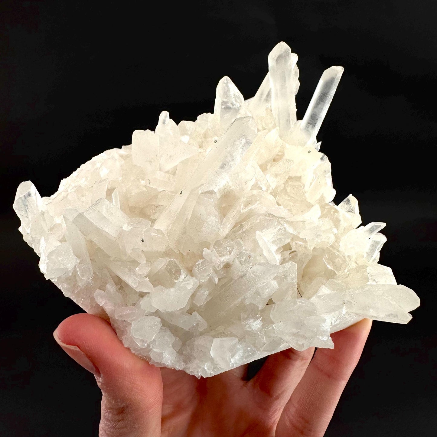 Natural Quartz Crystal Cluster | raw mineral specimen