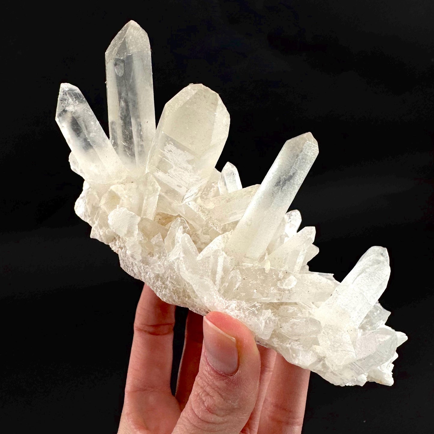 Natural Quartz Crystal Cluster | raw mineral specimen