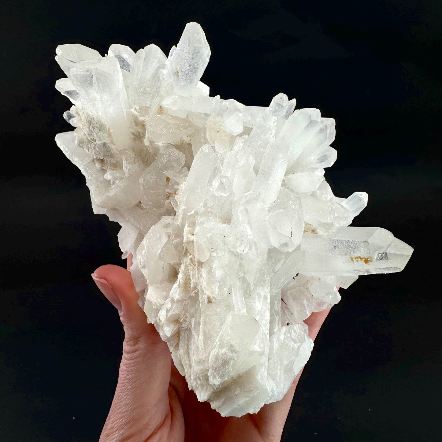 Natural Quartz Crystal Cluster | raw mineral specimen