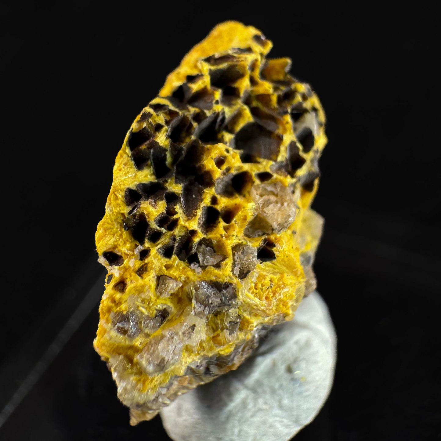 Boltwoodite | rare mineral specimen from Namibia