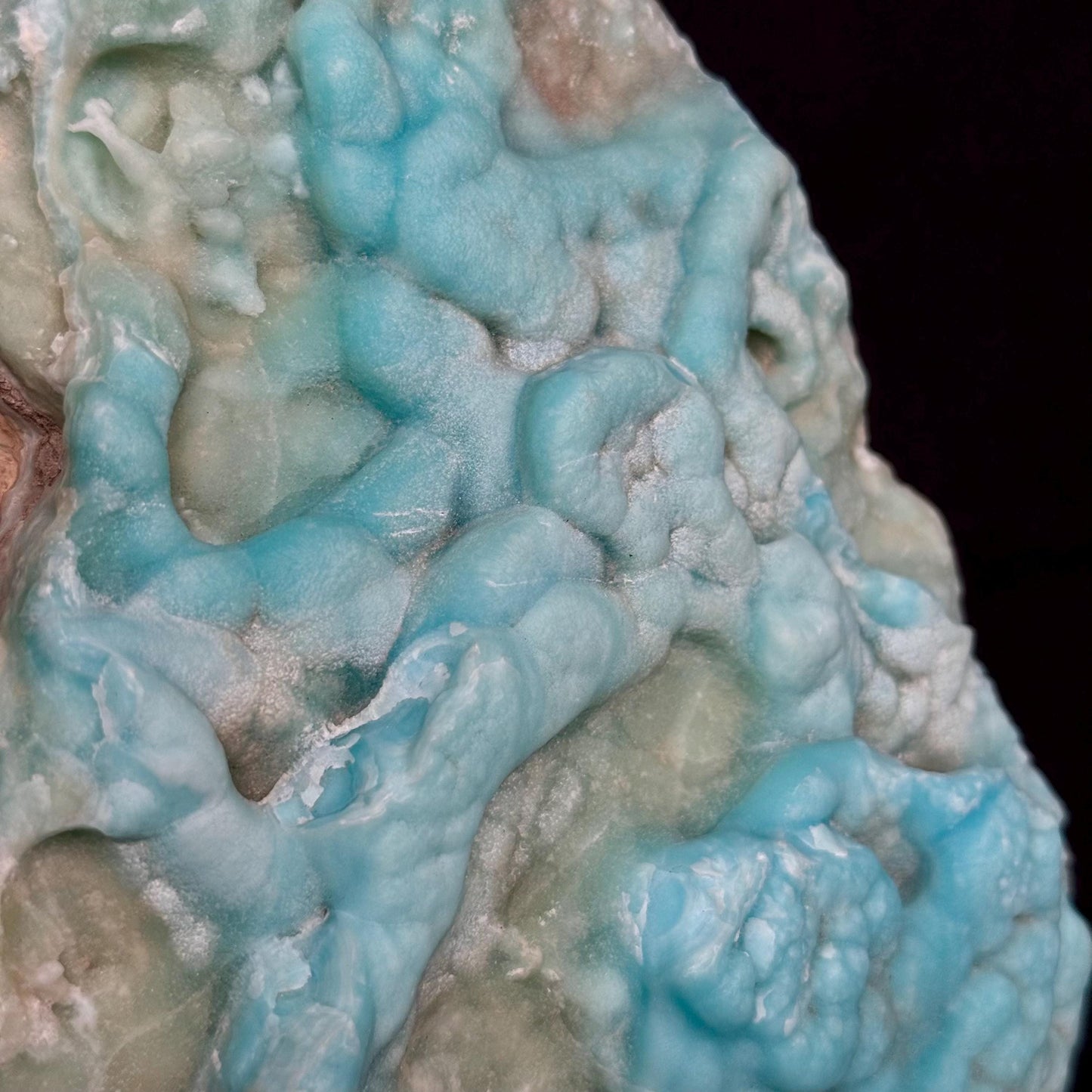 XL Blue Aragonite Crystal Cluster | Mineral Collection Display Piece