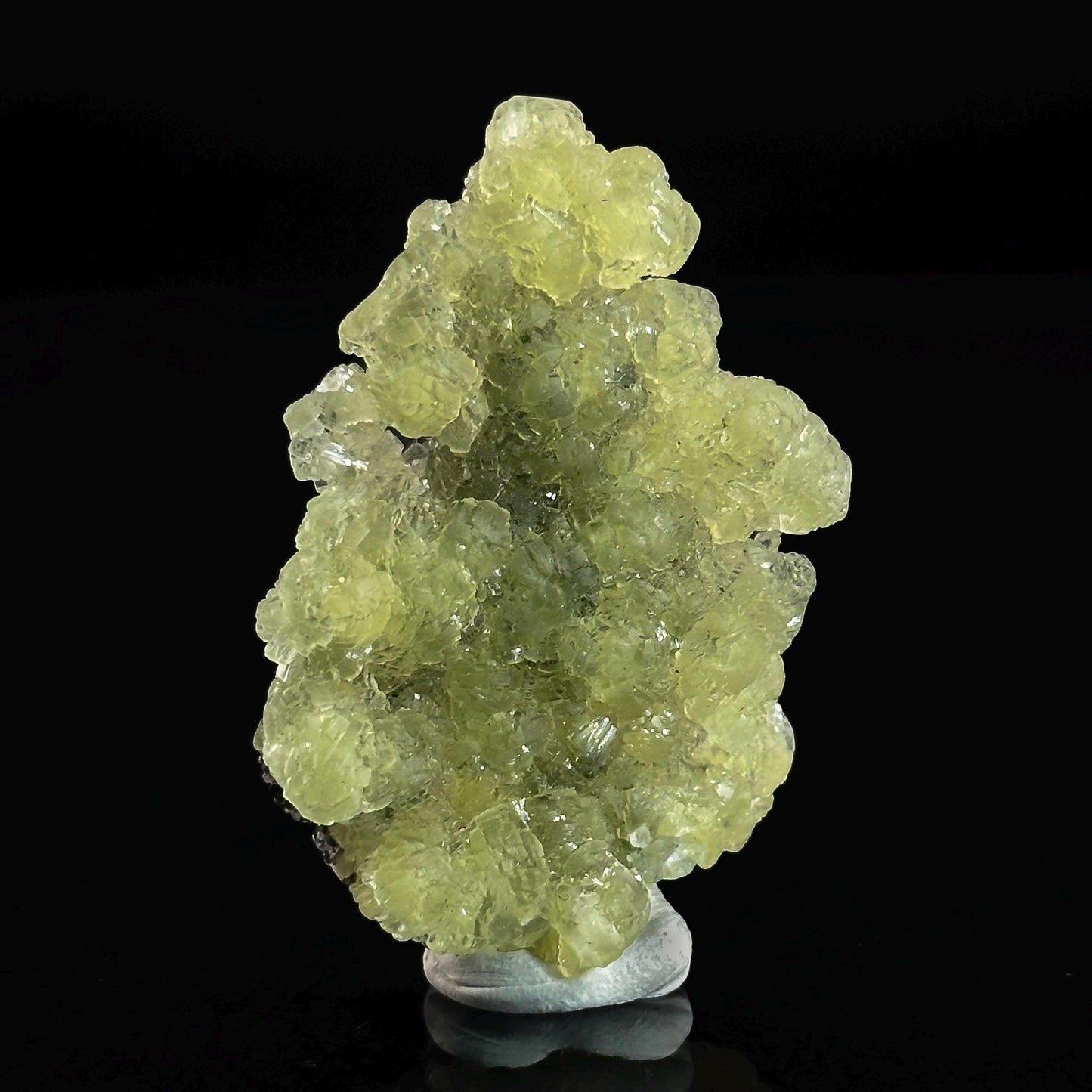 Prehnite Crystal Cluster | Mineral Specimen from Tanzania