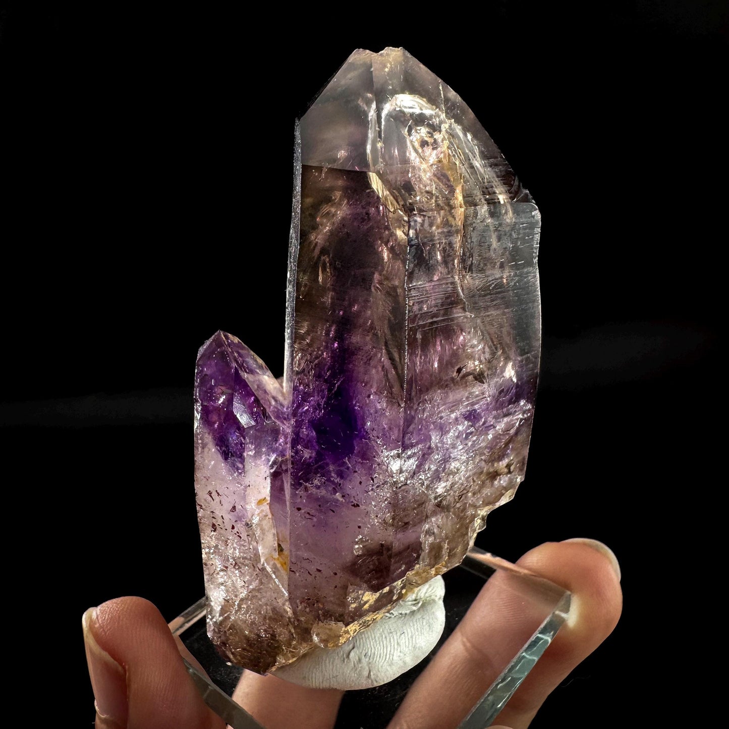 Brandberg Amethyst Enhydro | natural purple amethyst crystal (Namibia)