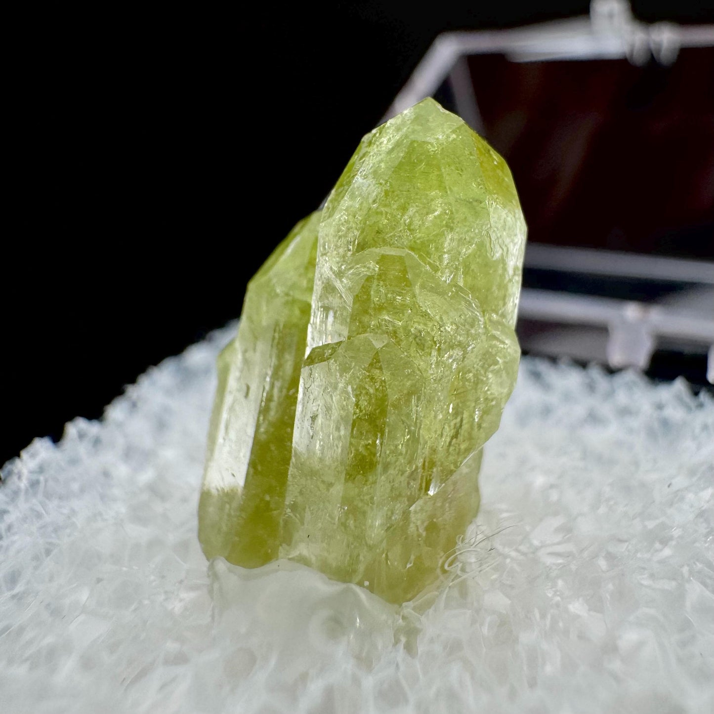 Vesuvianite (Canada) | green vesuvianite crystal, rare mineral specimen