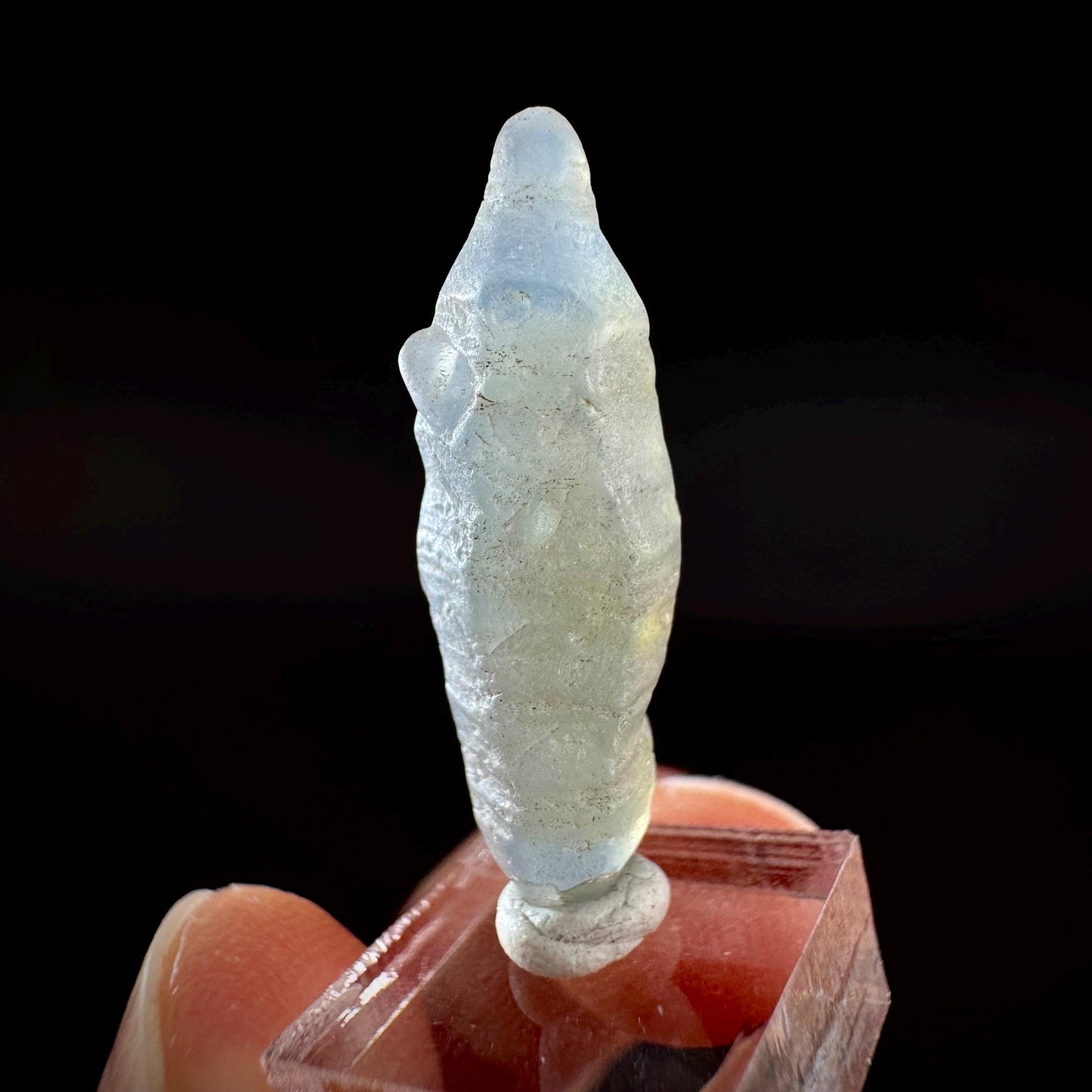 Ceylon Sapphire | natural blue crystal, uncut raw sapphire, mineral specimen from Sri Lanka