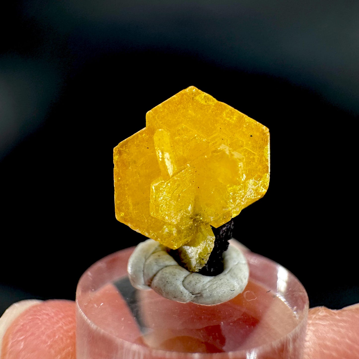Mimetite | Yellow Crystal, Rare Mineral Specimen from Congo