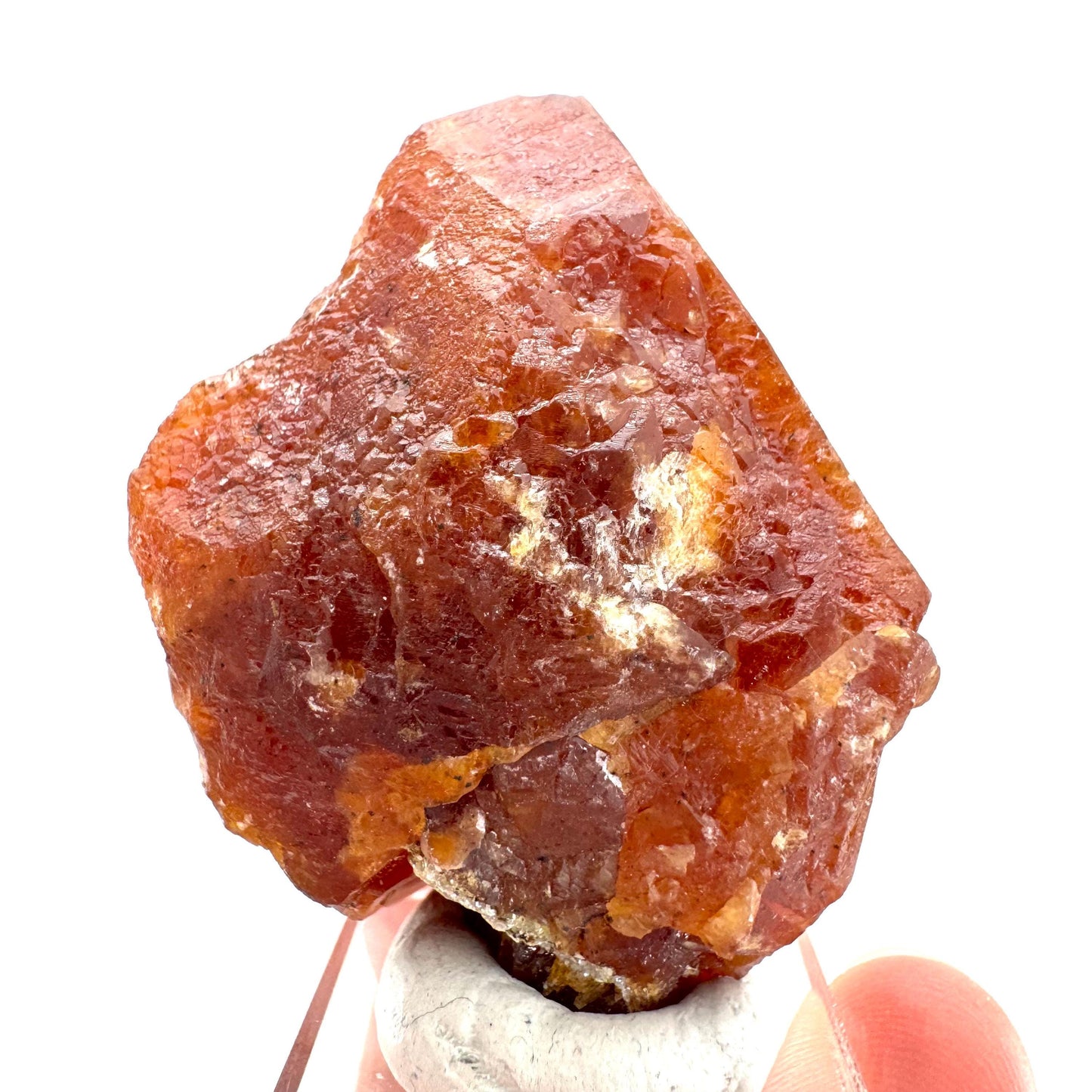 Scheelite | natural orange crystal, mineral specimen from Pakistan