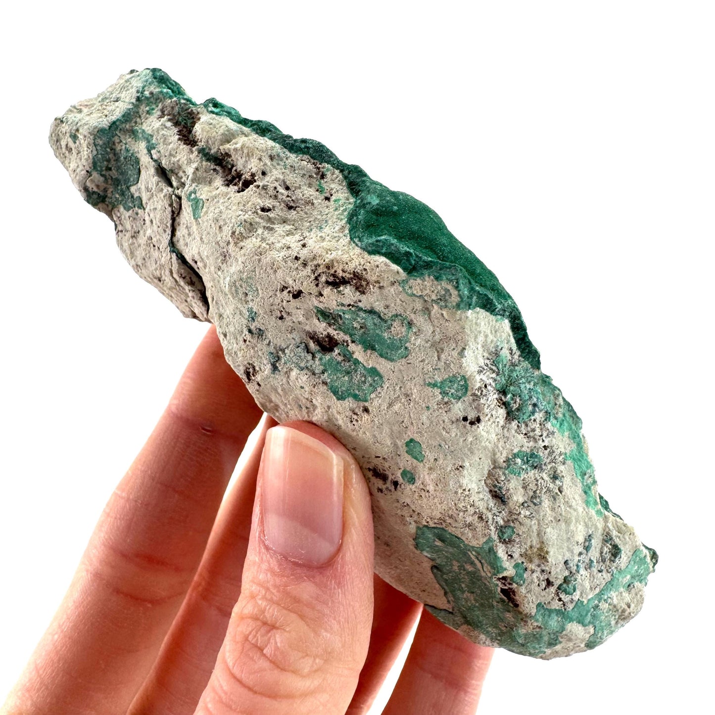 Botryoidal Malachite | raw green crystal, mineral specimen