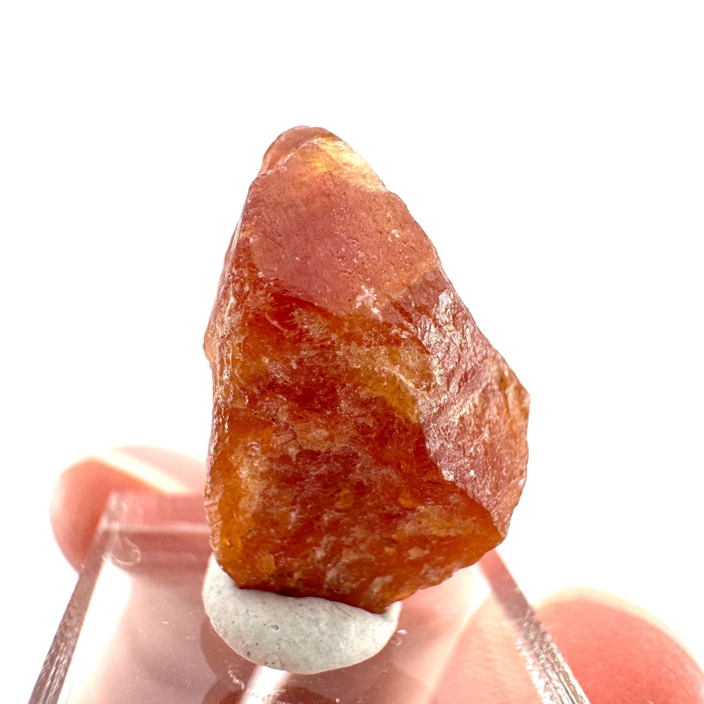 Scheelite | natural orange crystal, mineral specimen from Pakistan