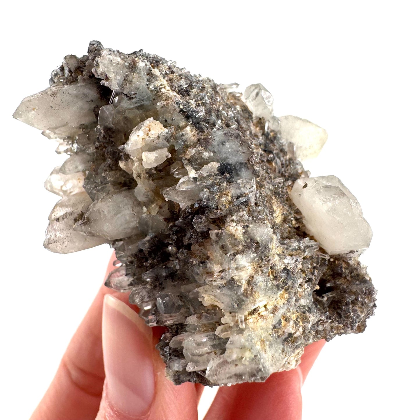 Lattice Quartz on Feldspar | Gitter Crystal, Mineral Specimen from Namibia