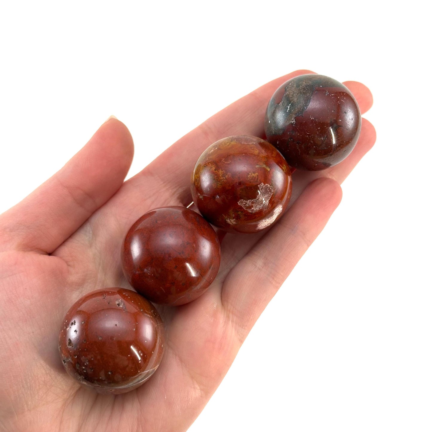 Red Jasper Sphere | Polished Crystal Ball