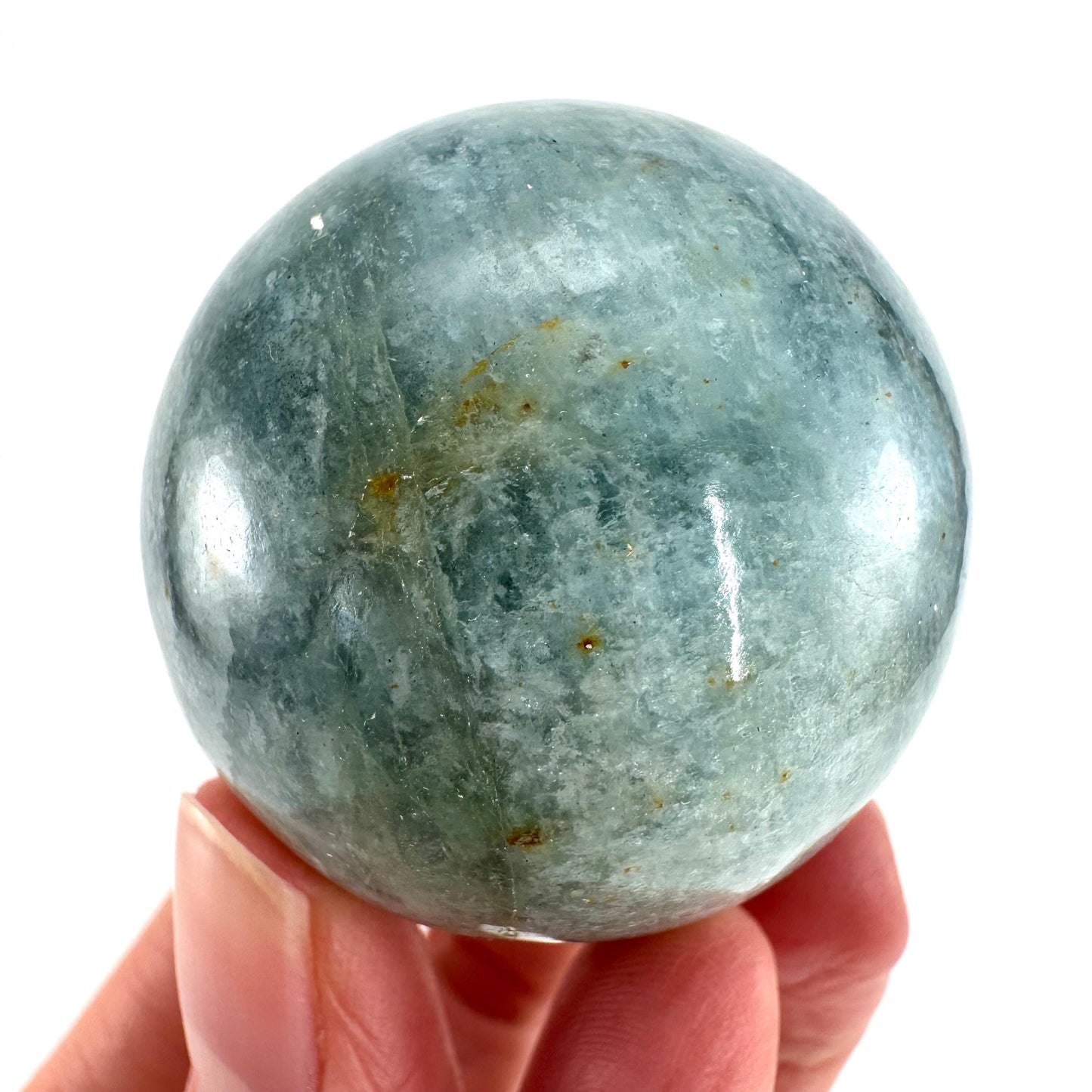 Aquamarine Sphere | Polished Crystal Ball