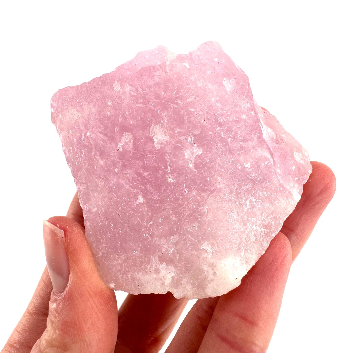 Pink Aragonite | natural crystal cluster, mineral specimen