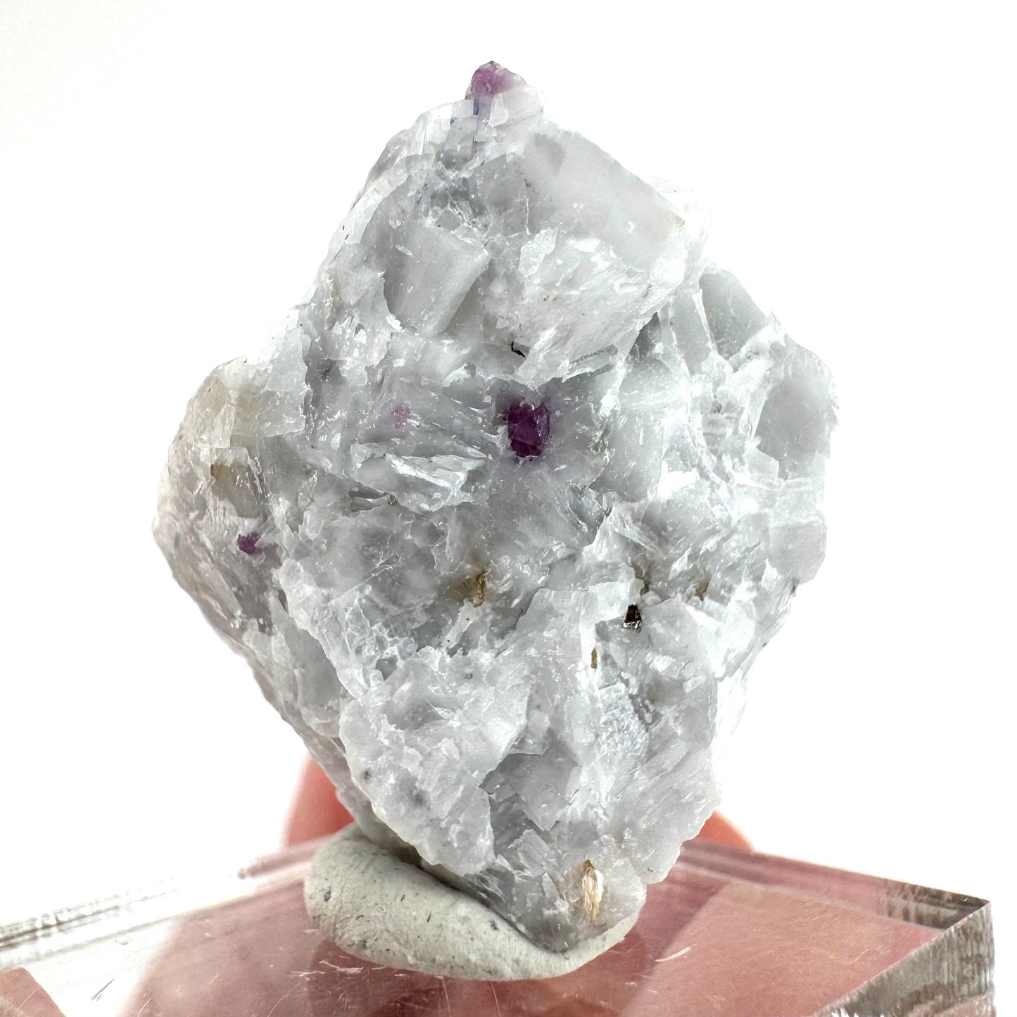 Ruby on Matrix | Natural crystal cluster, UV reactive, raw mineral specimen from Pakistan