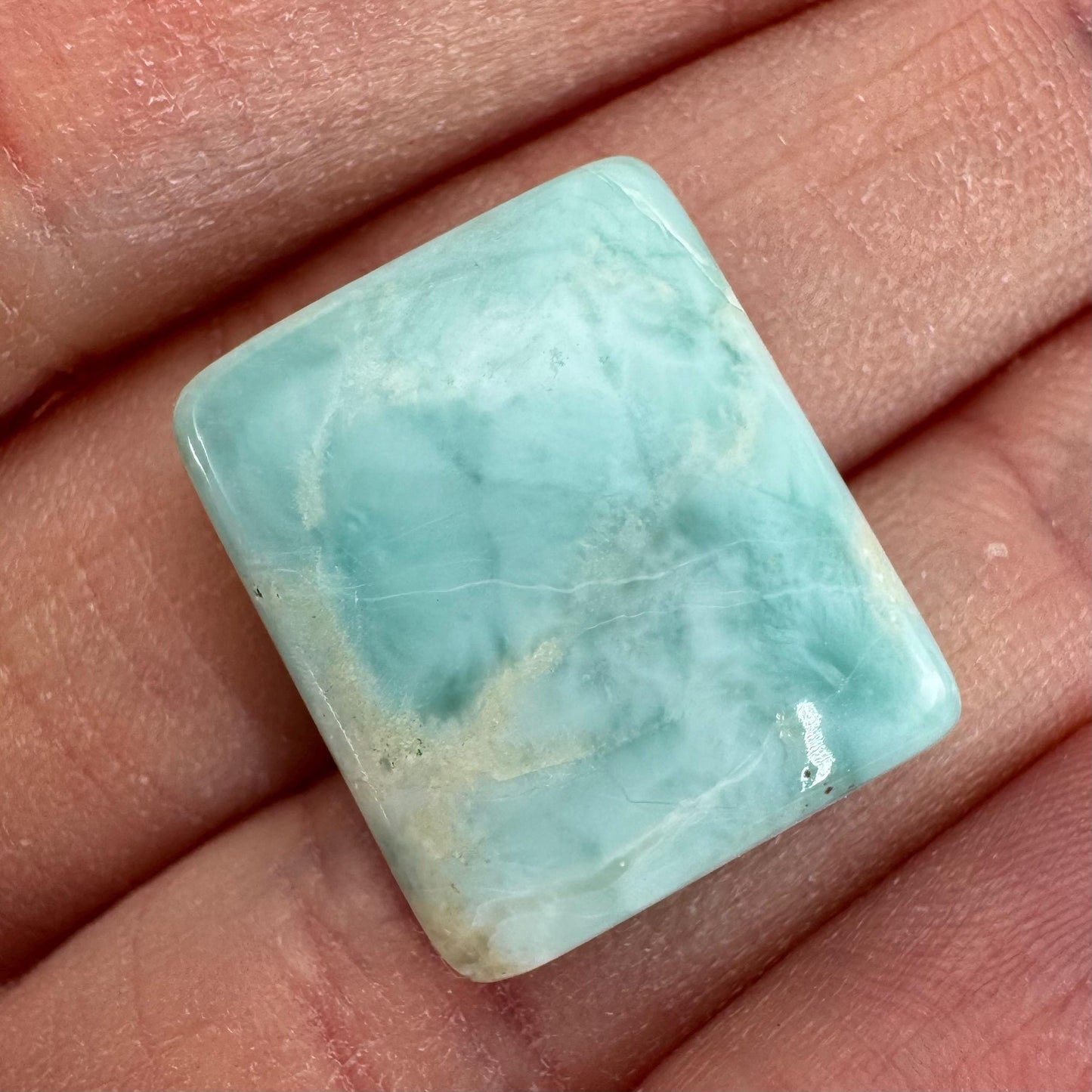 Larimar Cabochon | Natural Blue Gemstone