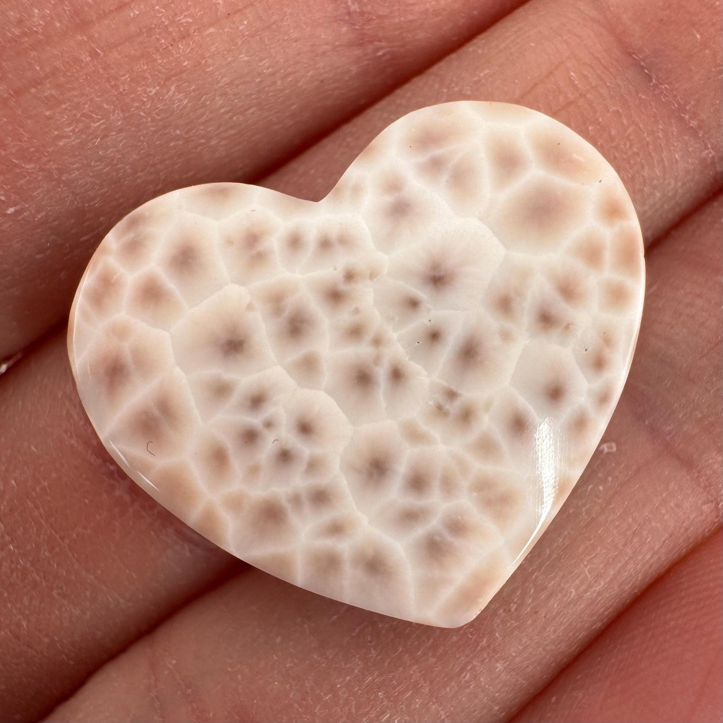 Pink Natrolite Cabochon | Natural Gemstone