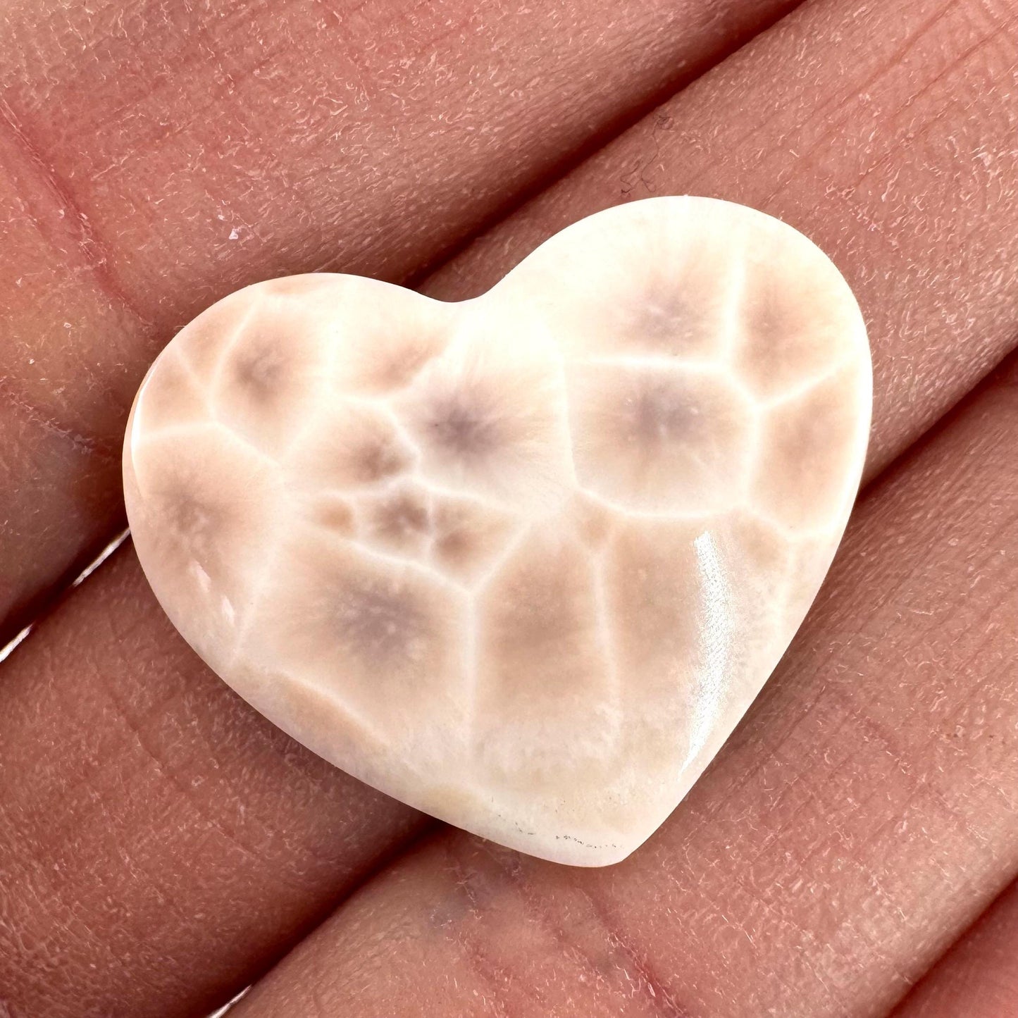 Pink Natrolite Cabochon | Natural Gemstone