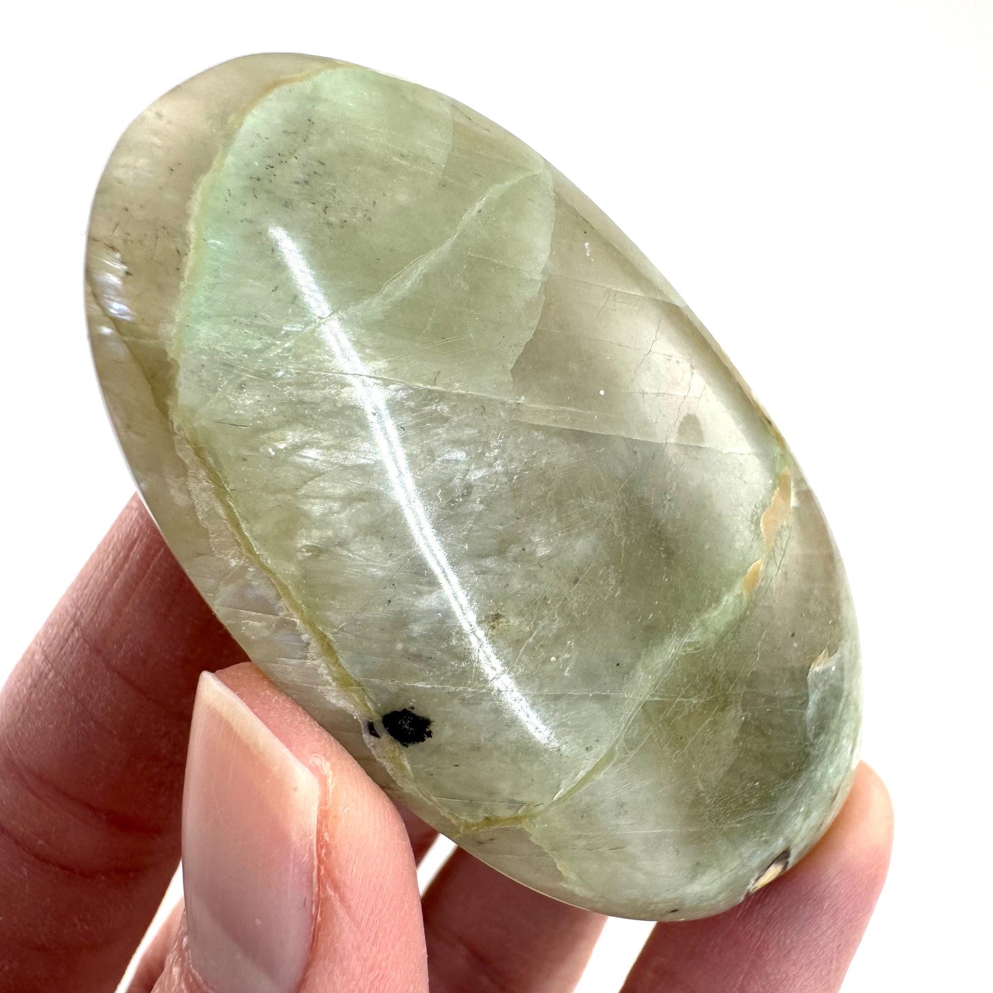 Garnierite Cabochon | Madagascar Moonstone Gemstone