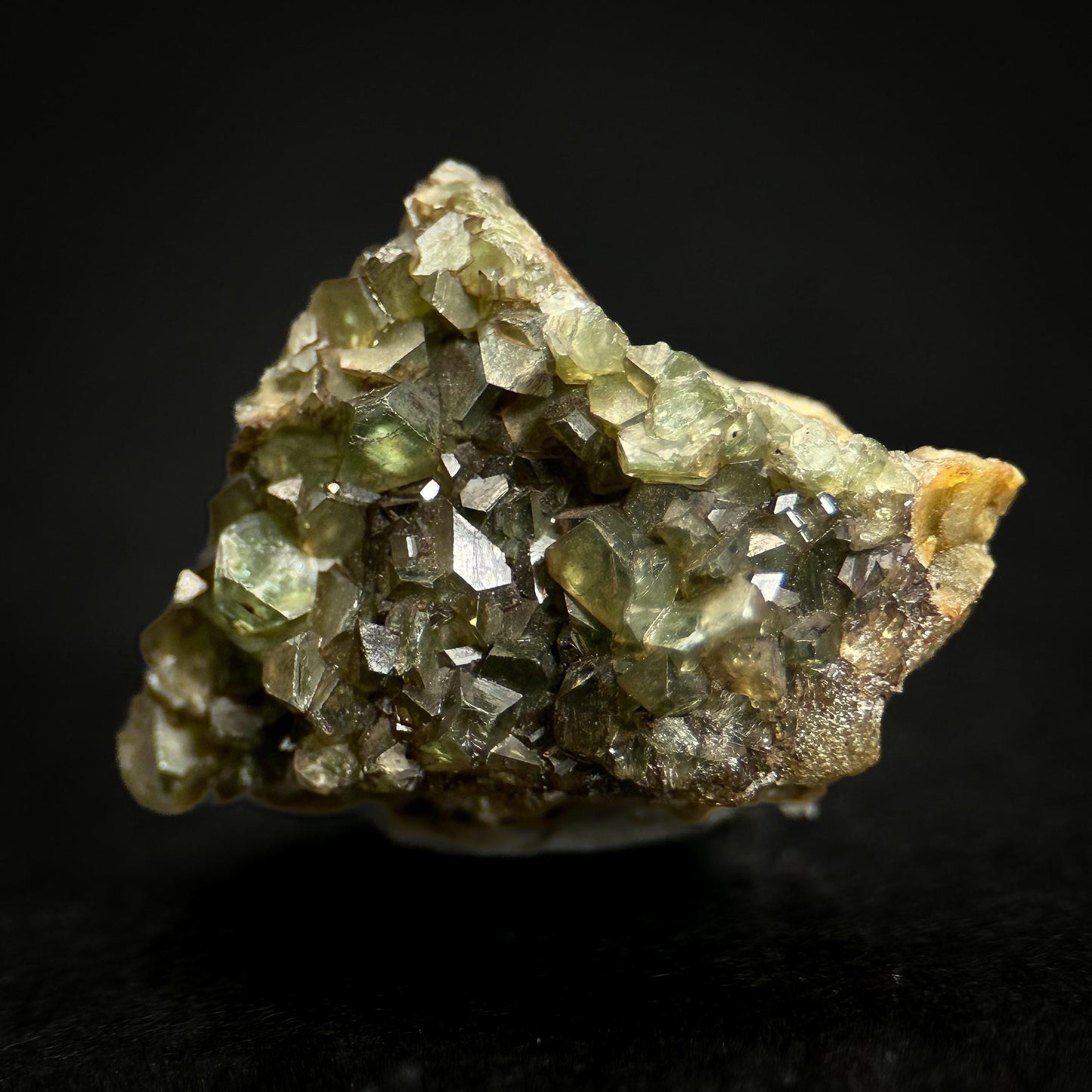 Ludlamite (Idaho, USA) | Green Crystal, Rare Mineral Specimen