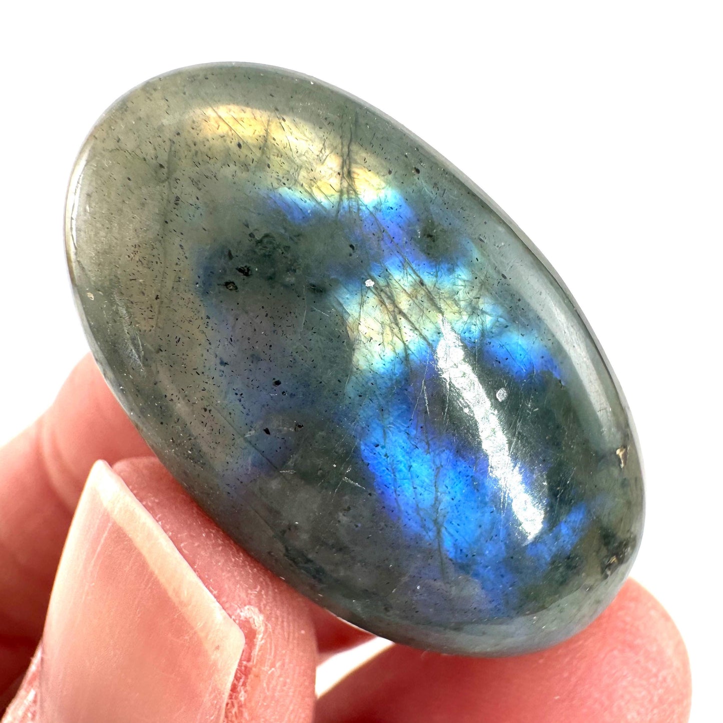 Labradorite Cabochon | Flashy Natural Gemstone