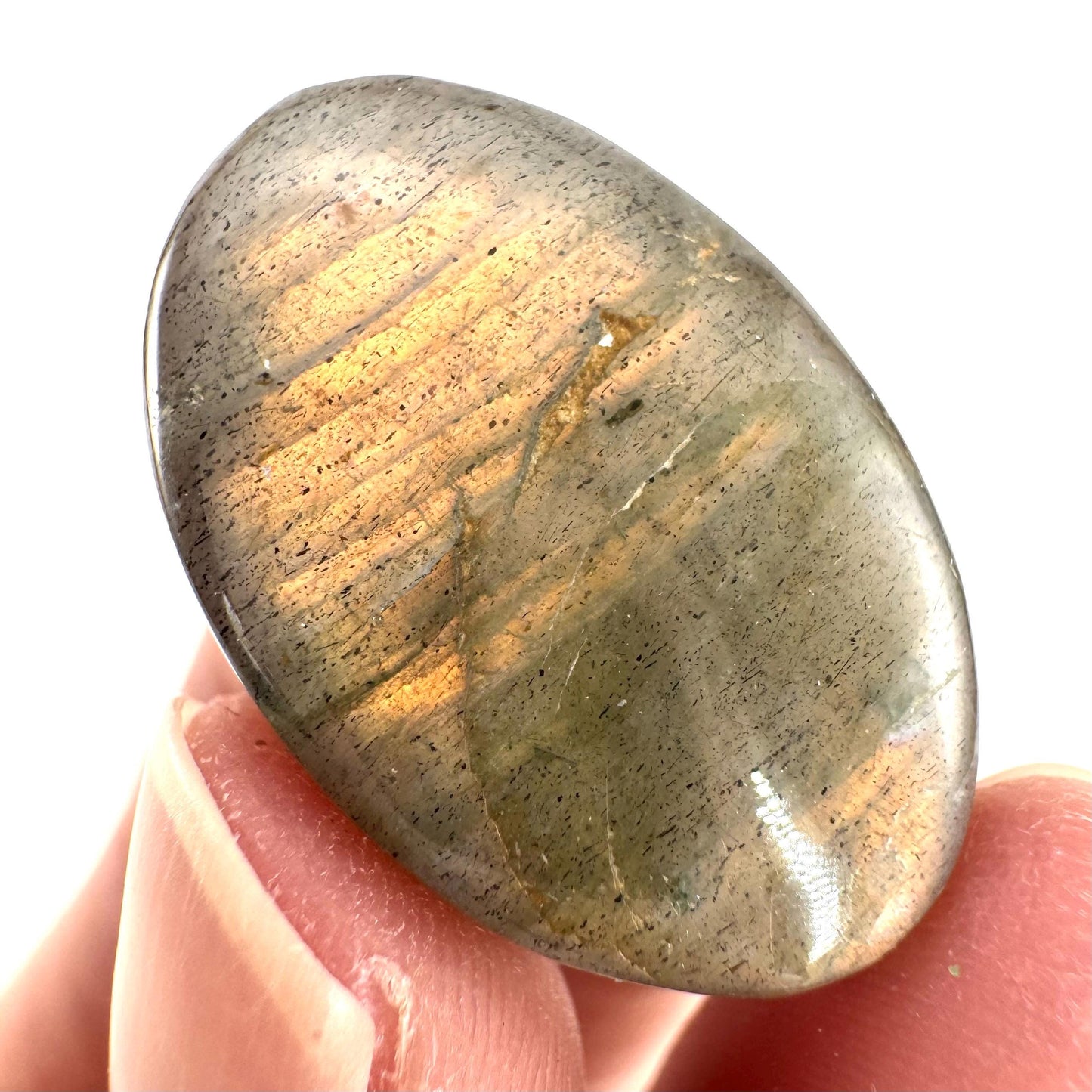 Labradorite Cabochon | Flashy Natural Gemstone