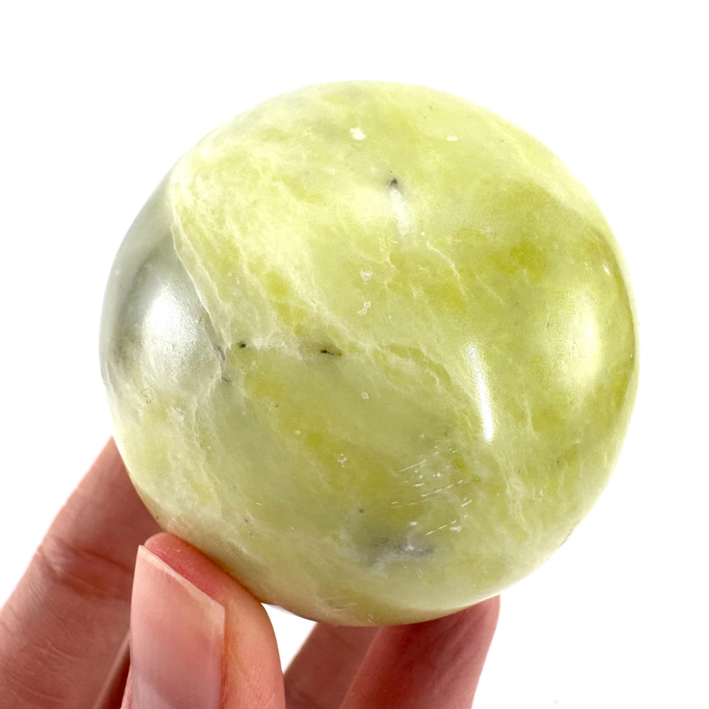 Serpentine Sphere | Polished Crystal Ball