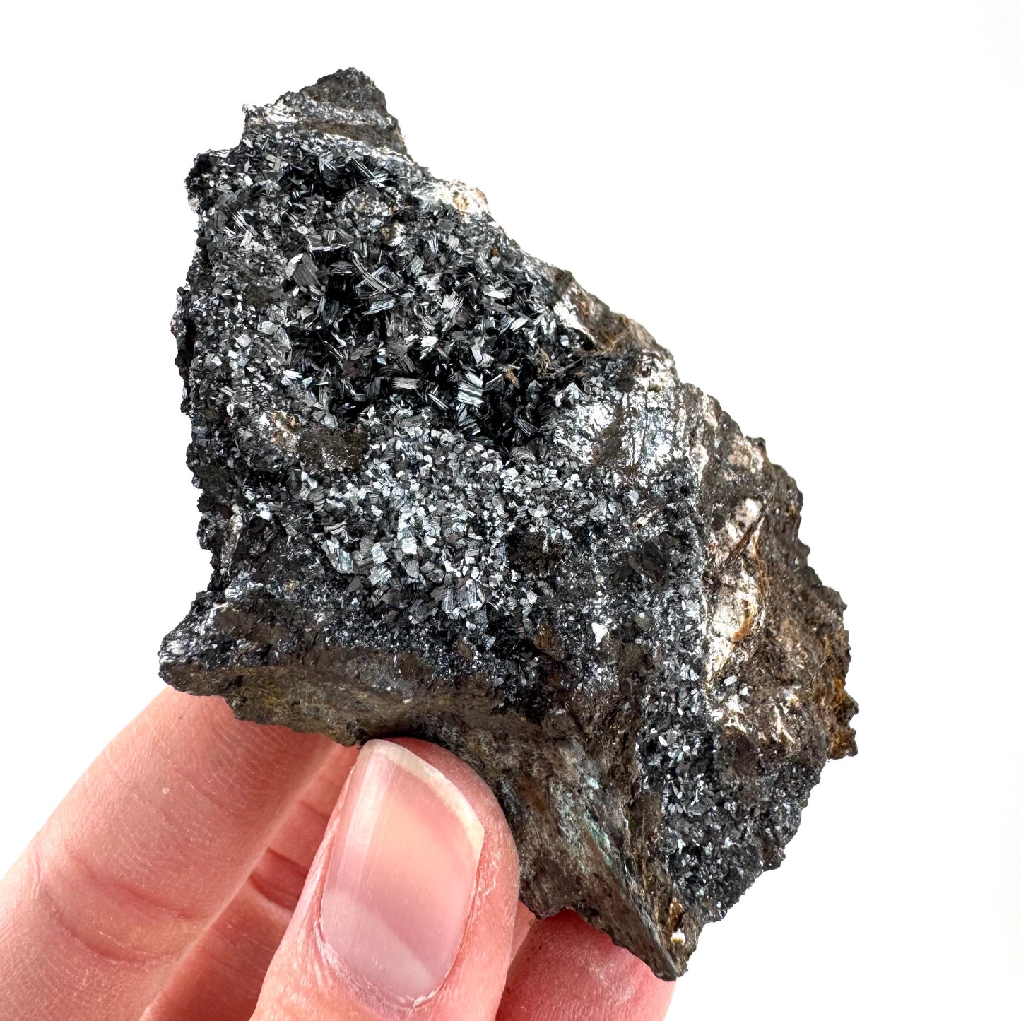 Pyrolusite | Metallic Crystal, Mineral Specimen from Tasmania, Australia