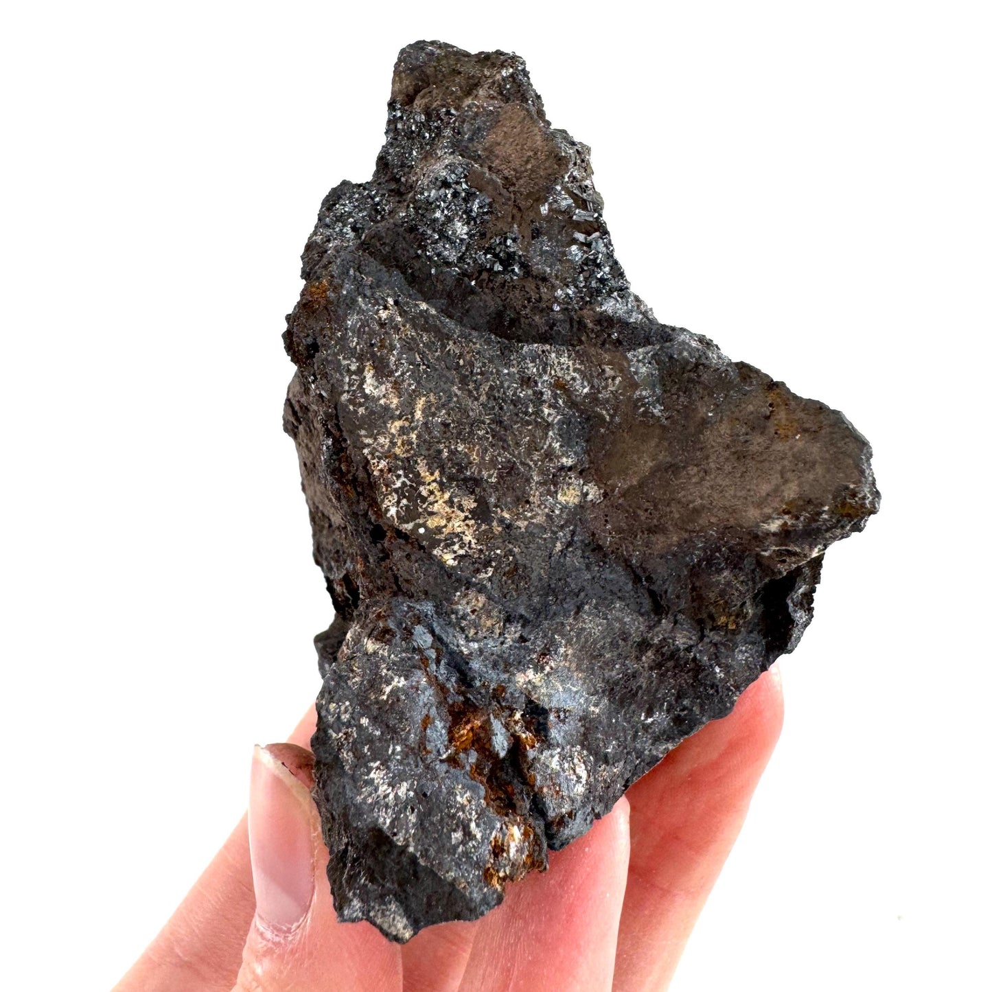 Pyrolusite | Metallic Crystal, Mineral Specimen from Tasmania, Australia