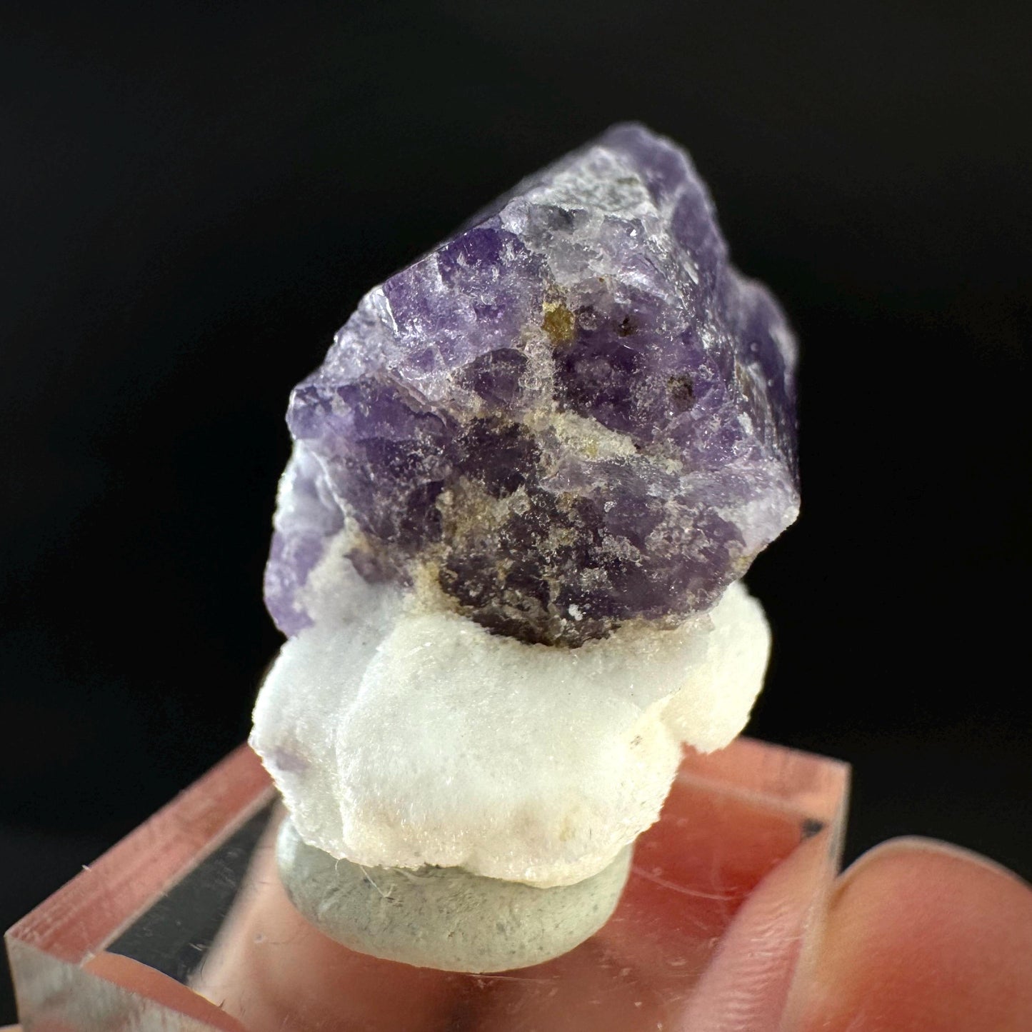 Scapolite on Matrix | Purple Crystal, Mineral Specimen from Afghanistan