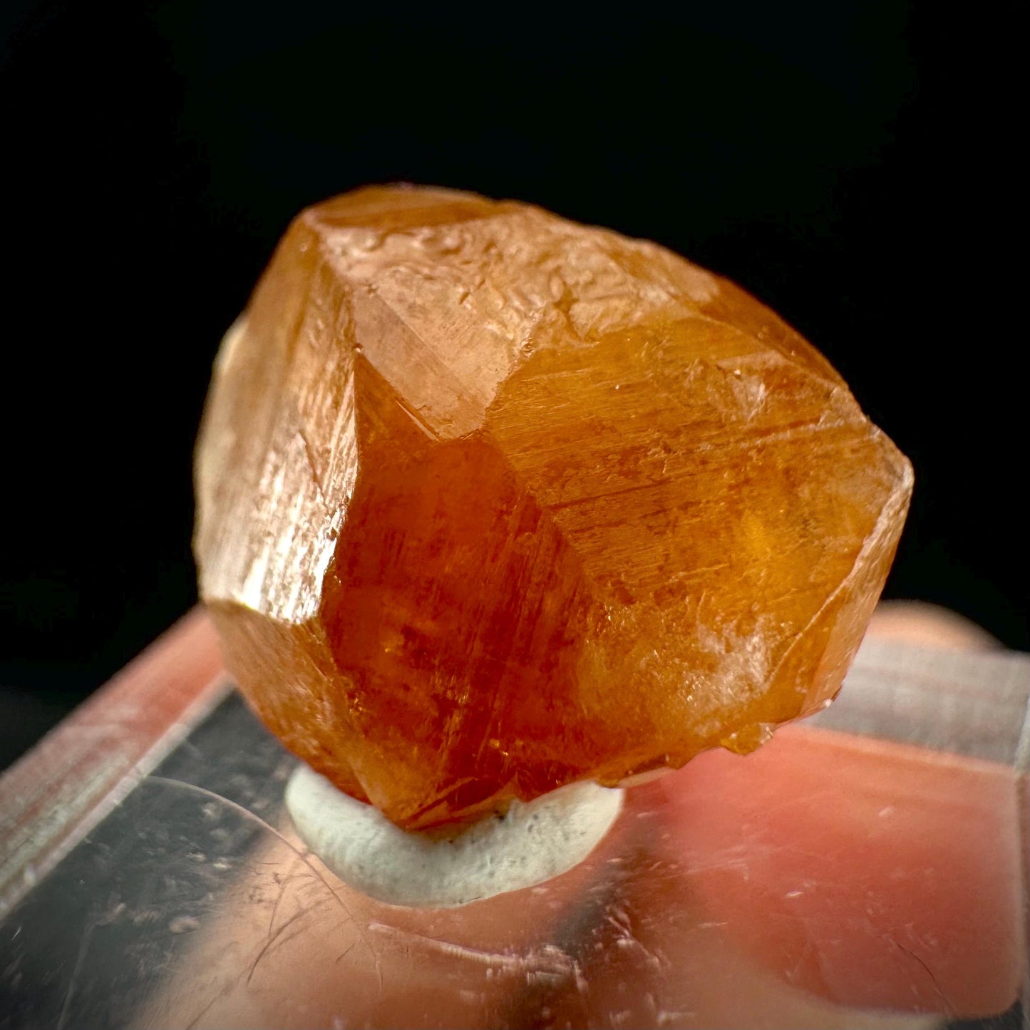 Hessonite Garnet | Orange Crystal, Mineral Specimen from Pakistan