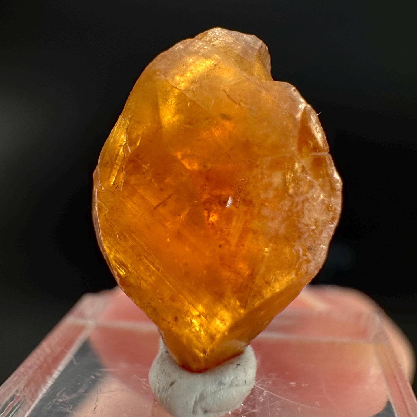 Hessonite Garnet | Orange Crystal, Mineral Specimen from Pakistan