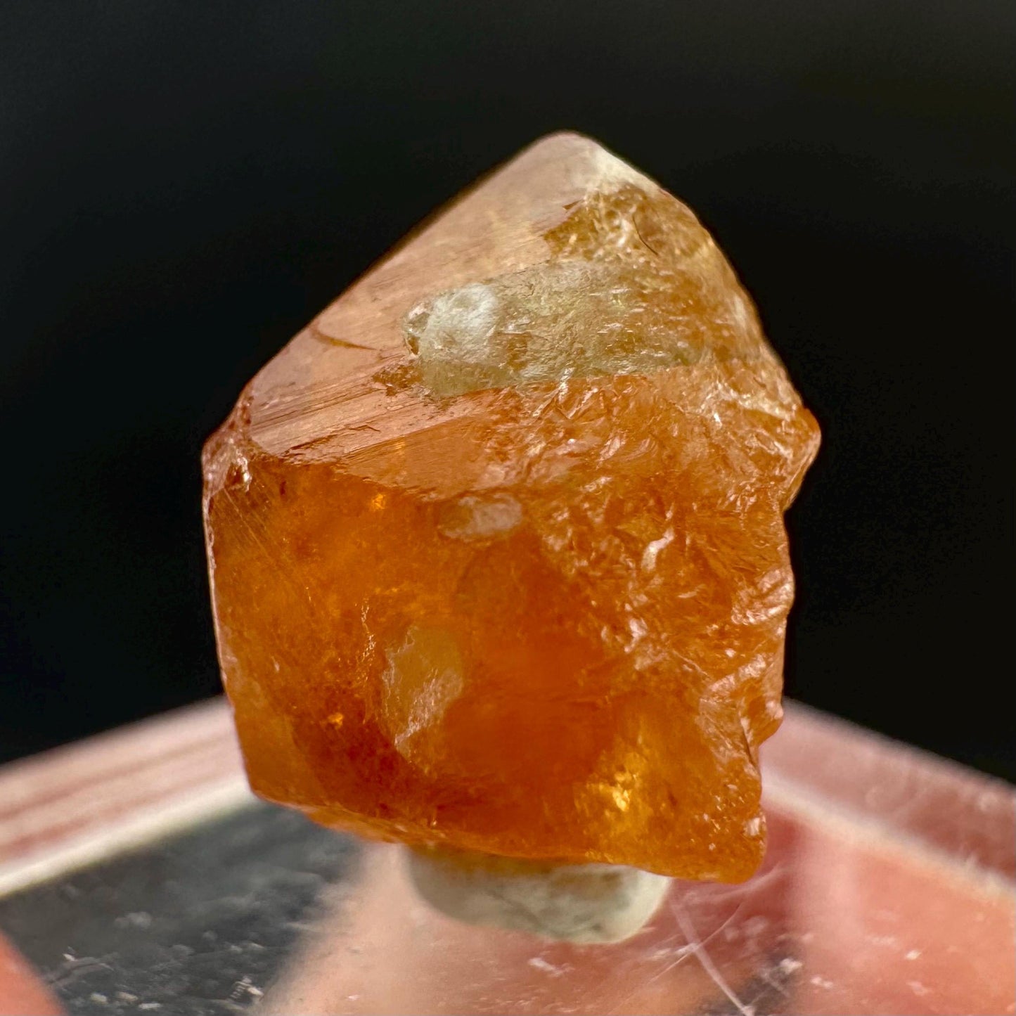 Hessonite Garnet | Orange Crystal, Mineral Specimen from Pakistan