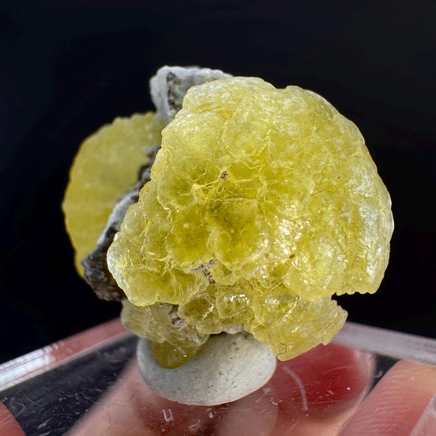 Brucite | Yellow Crystal, Lustrous Mineral Specimen From Pakistan