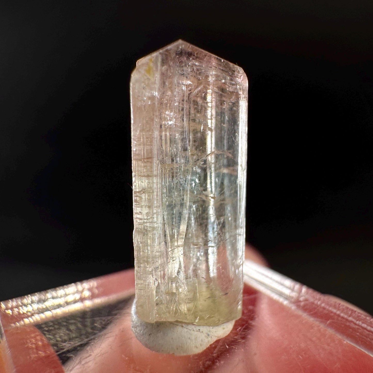 Watermelon Tourmaline | Green & Pink Elbaite Crystal, mineral specimen from Paprok