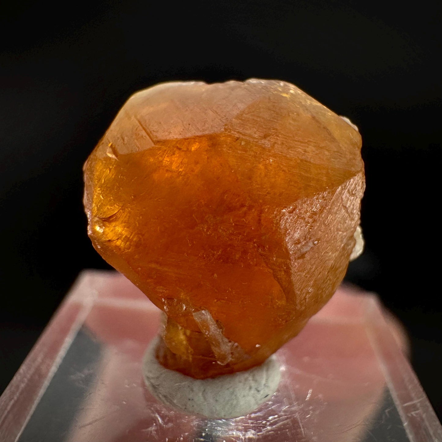 Hessonite Garnet | Orange Crystal, Mineral Specimen from Pakistan