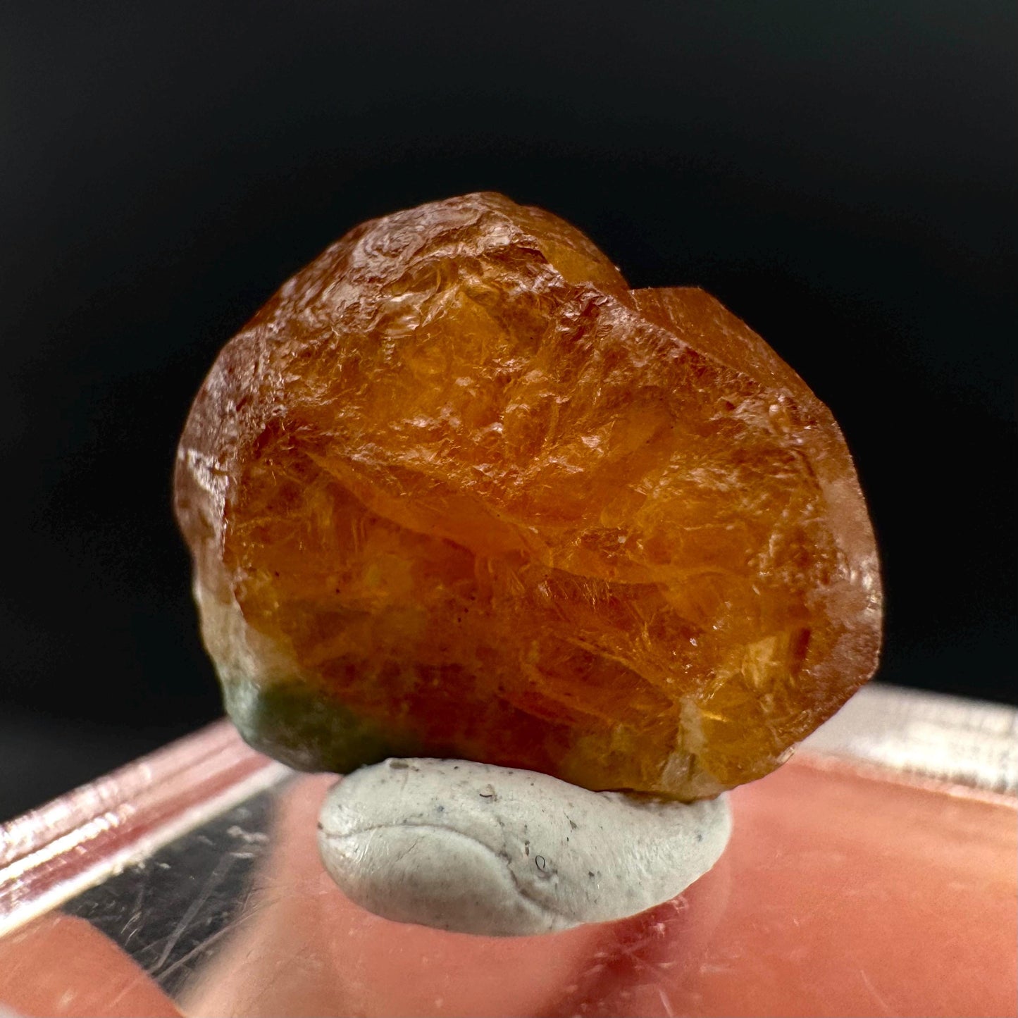 Hessonite Garnet | Orange Crystal, Mineral Specimen from Pakistan